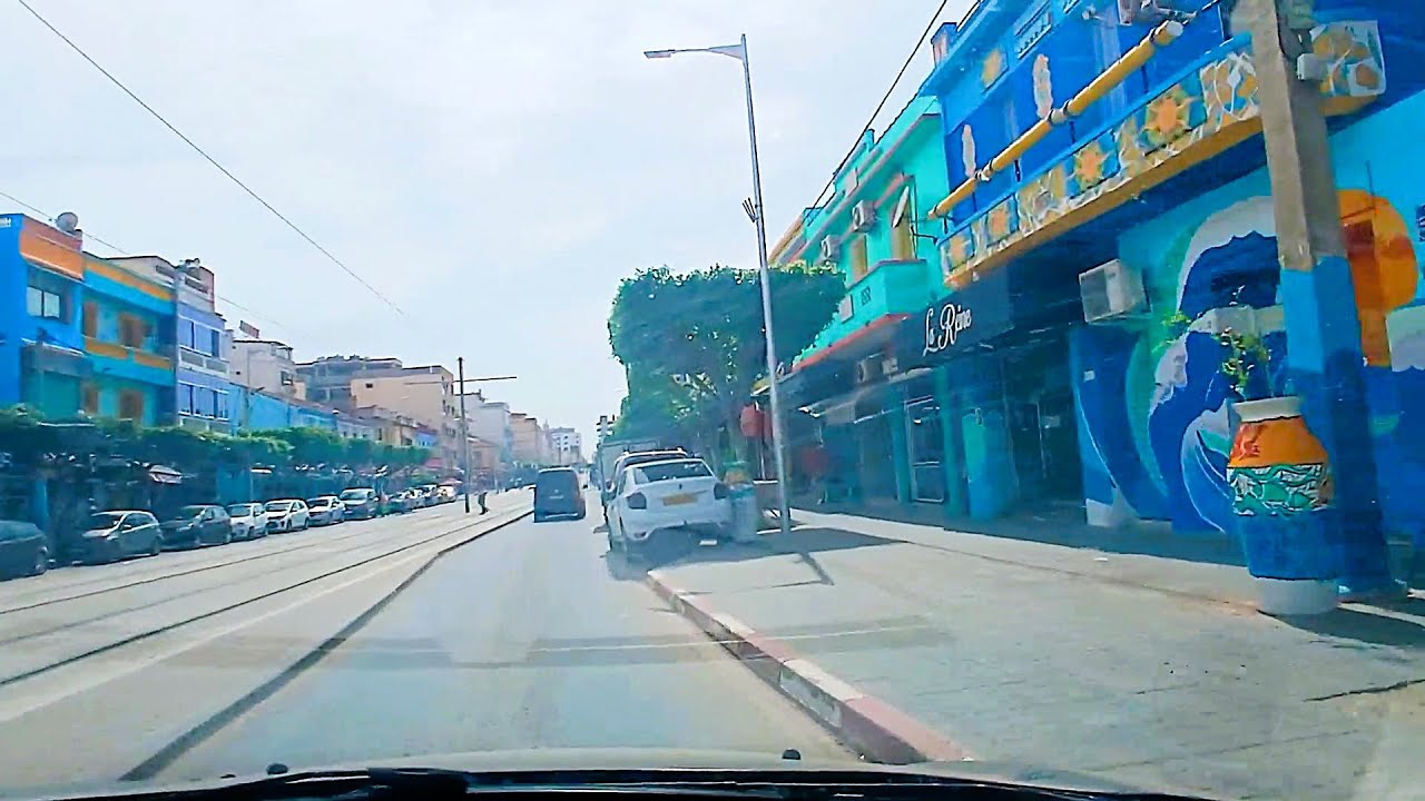شاهدو كيف أصبحت مدينة برج الكيفان مع إستمرار أشغال التزيين و الديكور الخارجيNEW BORDJ ELKIFAN COLORS