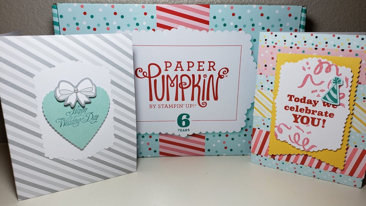 March 2019 Paper Pumpkin Alternative