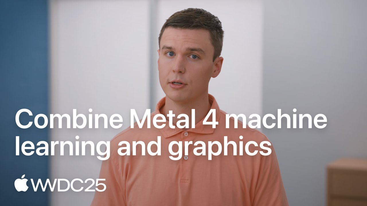 WWDC25: Combine Metal 4 machine learning and graphics | Apple