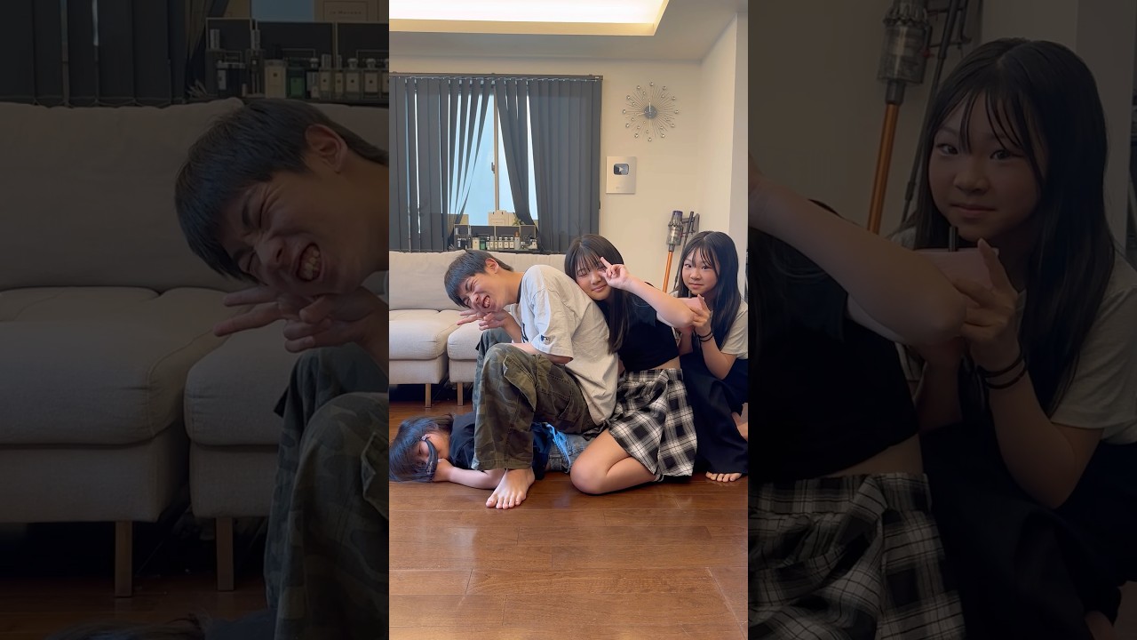 【今と昔】幼馴染と昔の写真再現してみた‼️#shorts