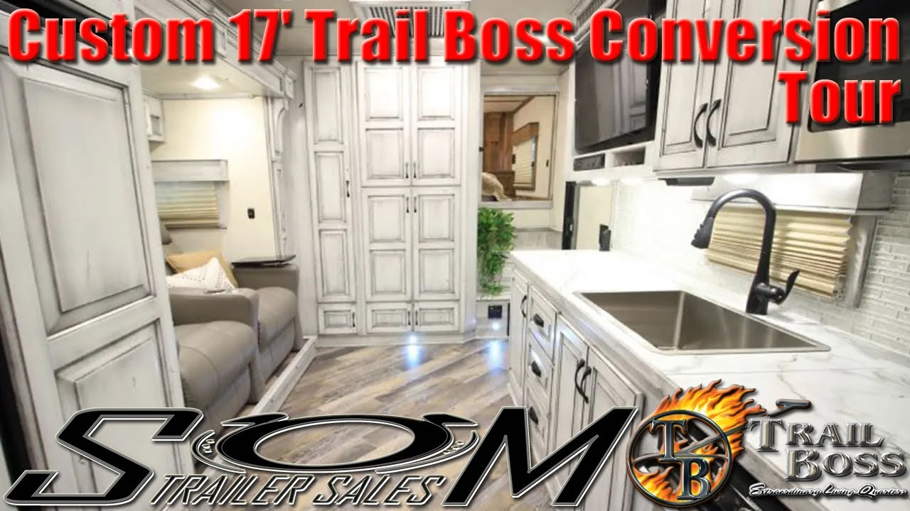Custom Built 17' Trail Boss Conversion Living Quarter Tour