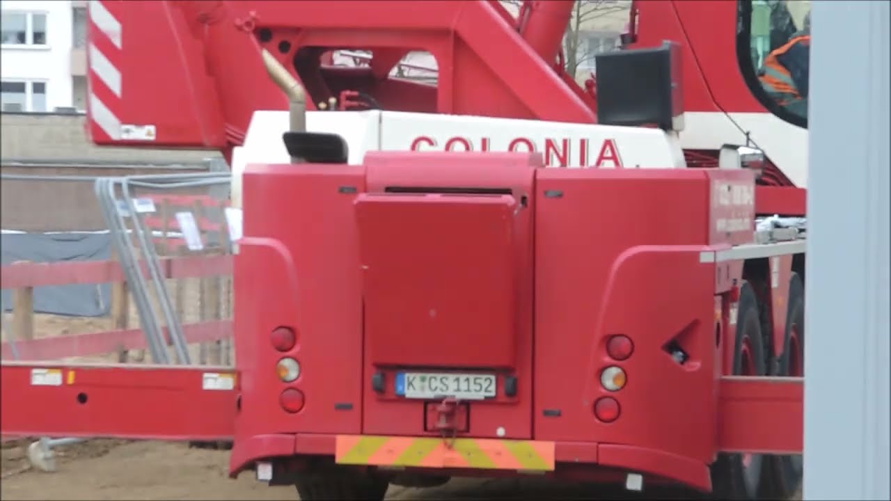 Mobilkran LTC 1045 3.1 krant Bau-Wohn-Container