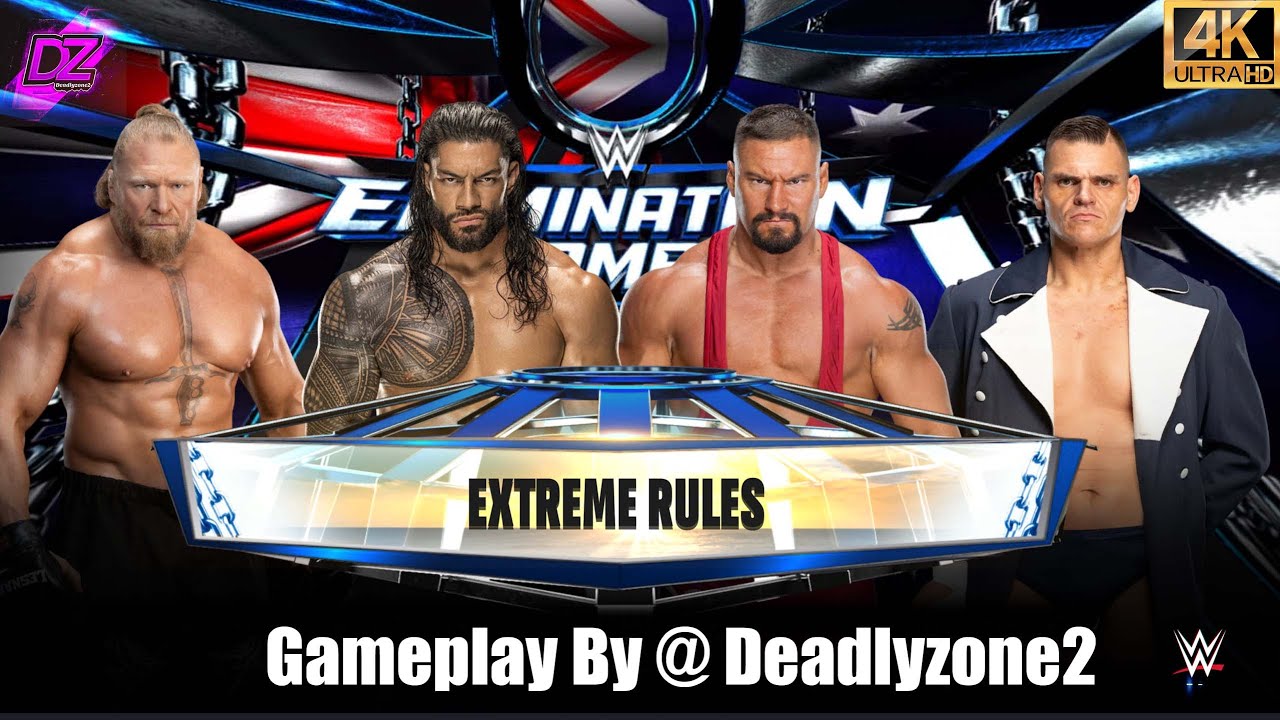 ROMAN REIGNS vs BROCK LESNAR vs DREW McINTYRE vs GUNTHER | EXTREME RULES | ELIMINATION CHAMBER 🔥