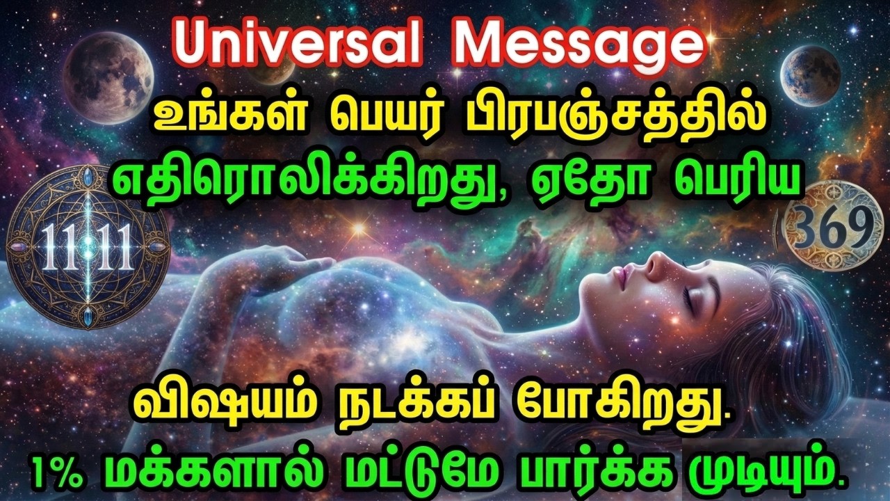 பிரபஞ்சம் உங்களிடம் பேசுகிறது… இந்த வீடியோ உங்களை ஏன் கண்டுபிடித்தது தெரியுமா?
