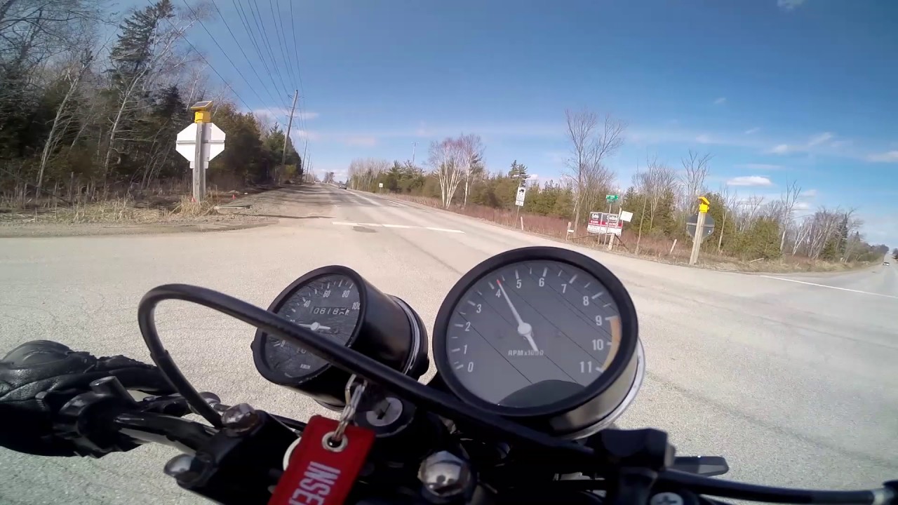 KZ200 cafe top speed