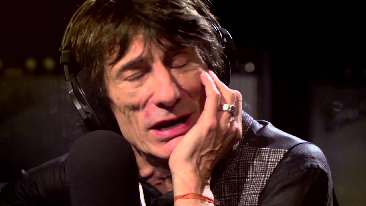 Ronnie Wood and Alice Cooper on The Everly Brothers