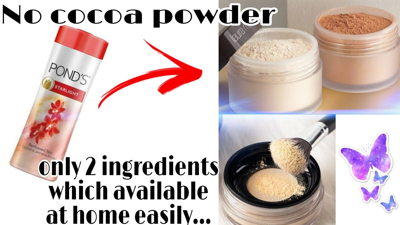 How to make loose powder without cocoa powder | loose powder according to your skin tone |