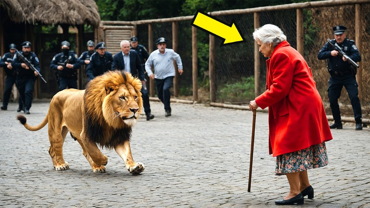 Leone scappa dallo zoo, anziana si rifiuta di fuggire: ciò che accade sconvolge tutti