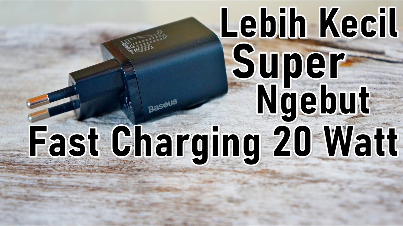 Baseus Super Si Quick Charger Terlaris Fast Charging 20 Watt