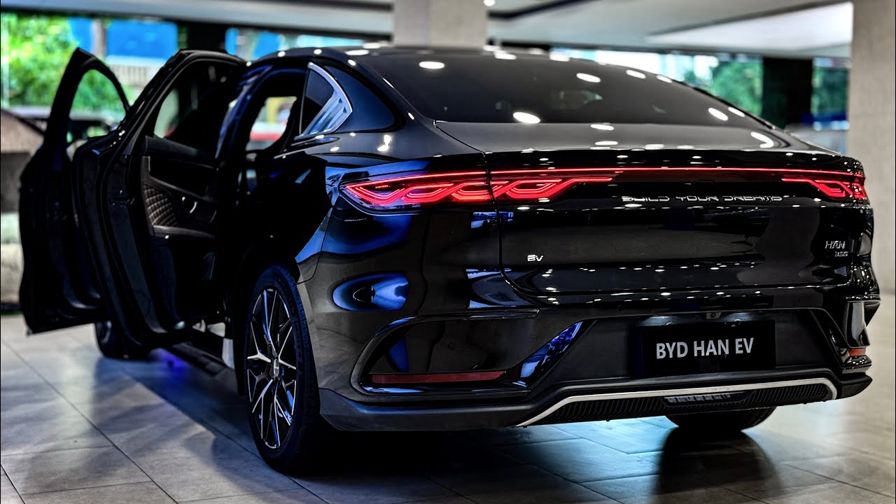 New BYD Han EV 2025 in-depth Luxury Sport Walkaround