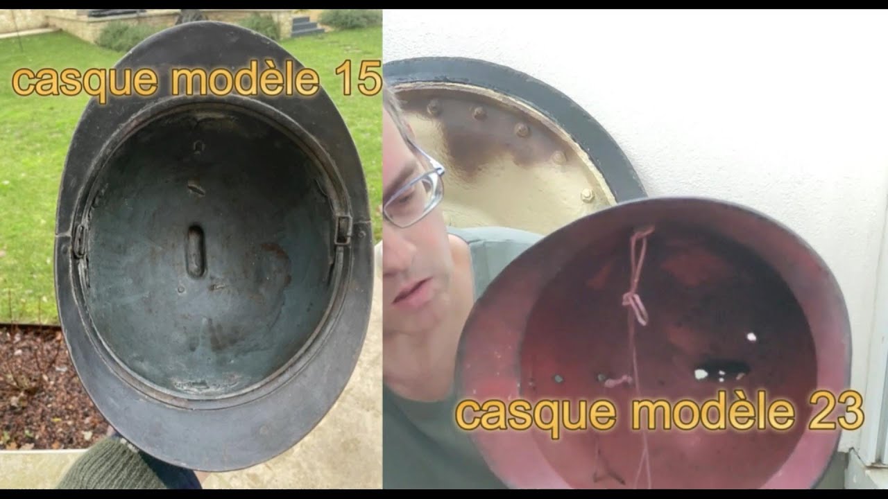 Le Casque ADRIAN modèle 23   Retour de brocante