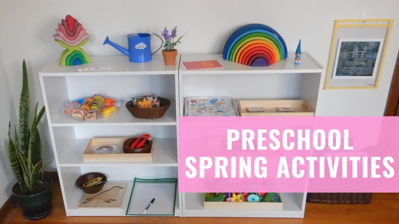 Montessori-Inspired Spring Activities for Preschoolers and Toddlers