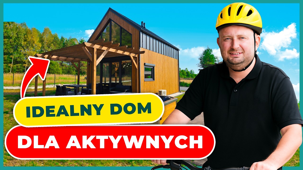 IDEALNY DOM NA MAZURACH DLA AKTYWNYCH| MEZZANINE SMART 35 | HowSmart
