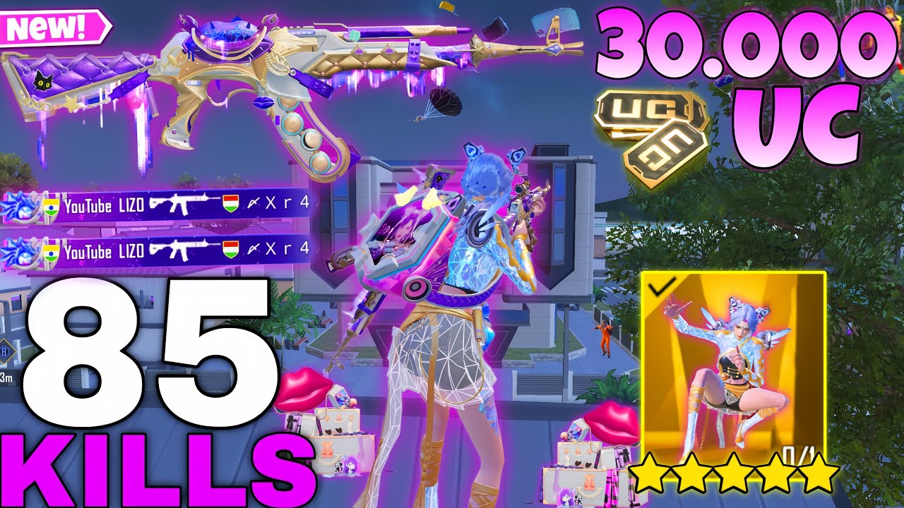 30,000UC😍 NEW BEST LOOT GAMEPLAY with Dimensional Diva SET🔥 PUBG MOBILE - BGMI