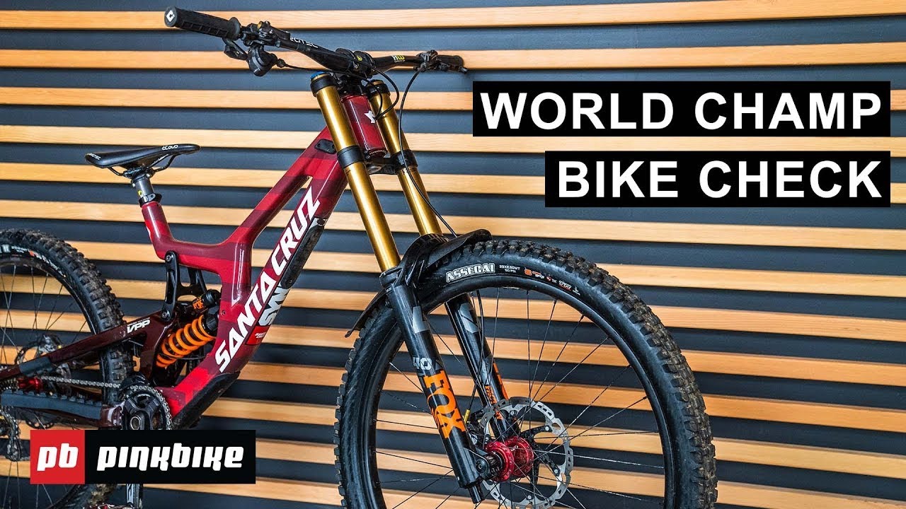 Jackson Goldstone's 2022 Santa Cruz V10 DH Bike Check