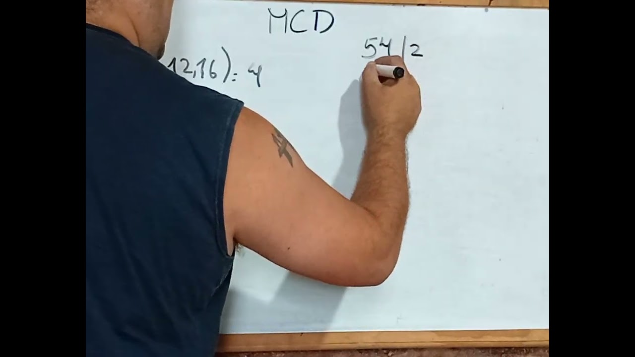 Máximo Comun Divisor #mcd #maximocomundivisor #matemáticafácil