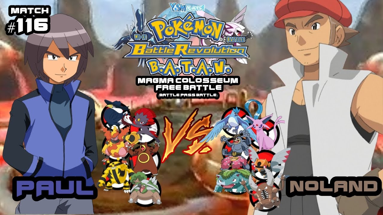 Pokemon Battle Revolution BATAW(Wi-fi Battles) Match #116: Paul vs. Noland