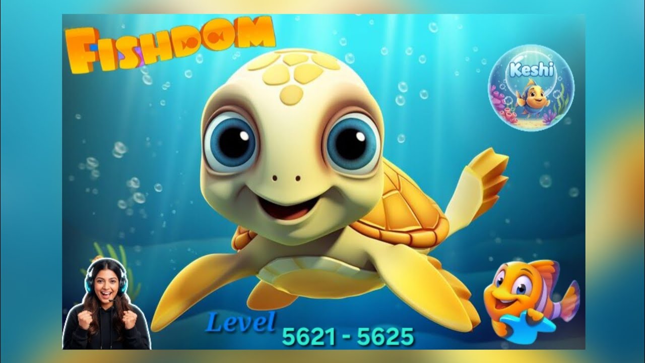 FISH DOM | Level 5621 to 5625 | Gaming With Keshi 🐬🐠
