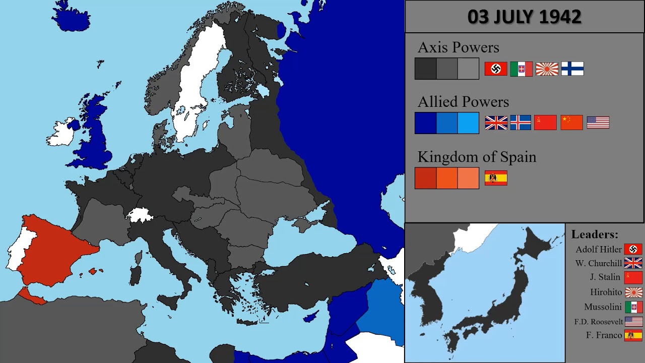 Alternate World War II Scenario (1939-1946)