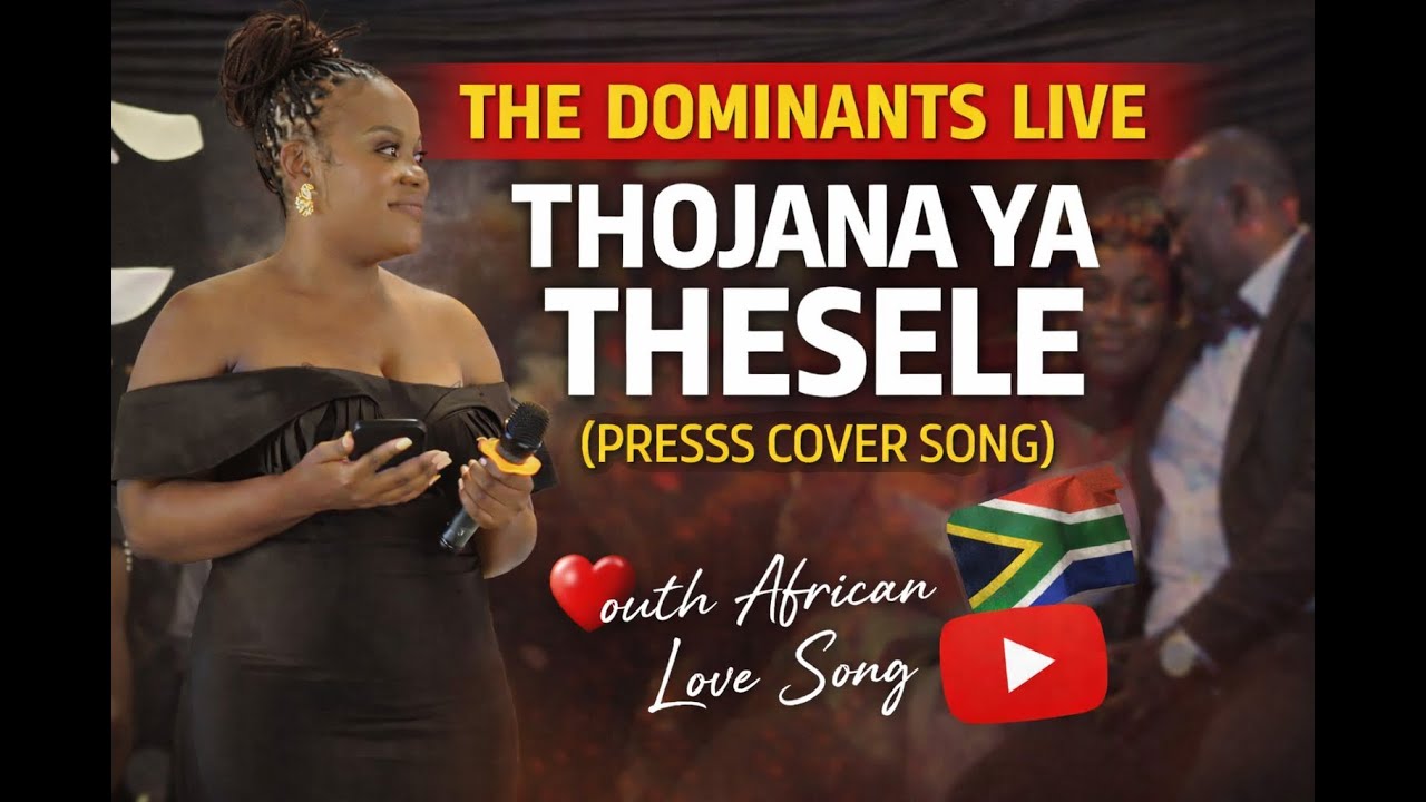 THE DOMINANTS LIVE - THOJANA YA THESELE (PRESSS COVER)