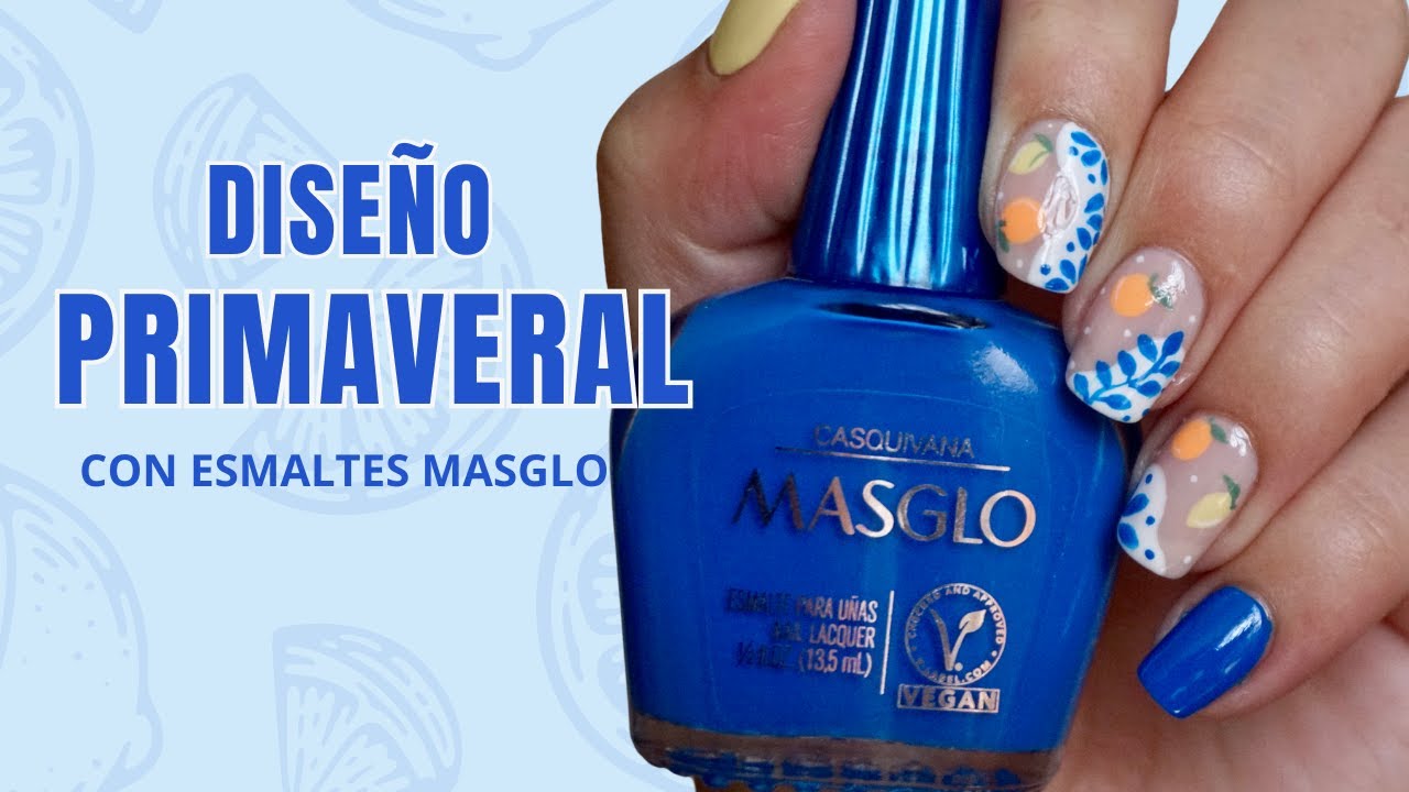 DISEÑO PRIMAVERAL con Esmaltes Masglo