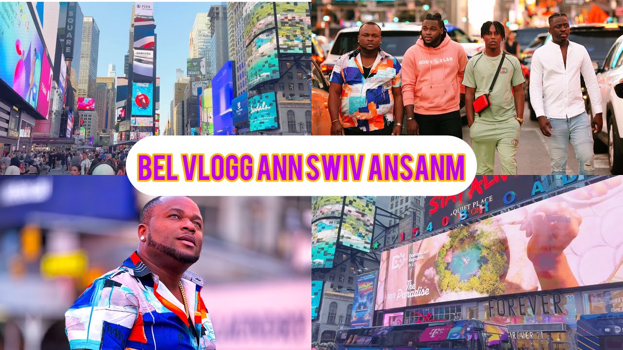 AN AL NEW YORK NAN F&Egrave;T BRENS MANITOU A AVEM ( VLOGG PART1 )