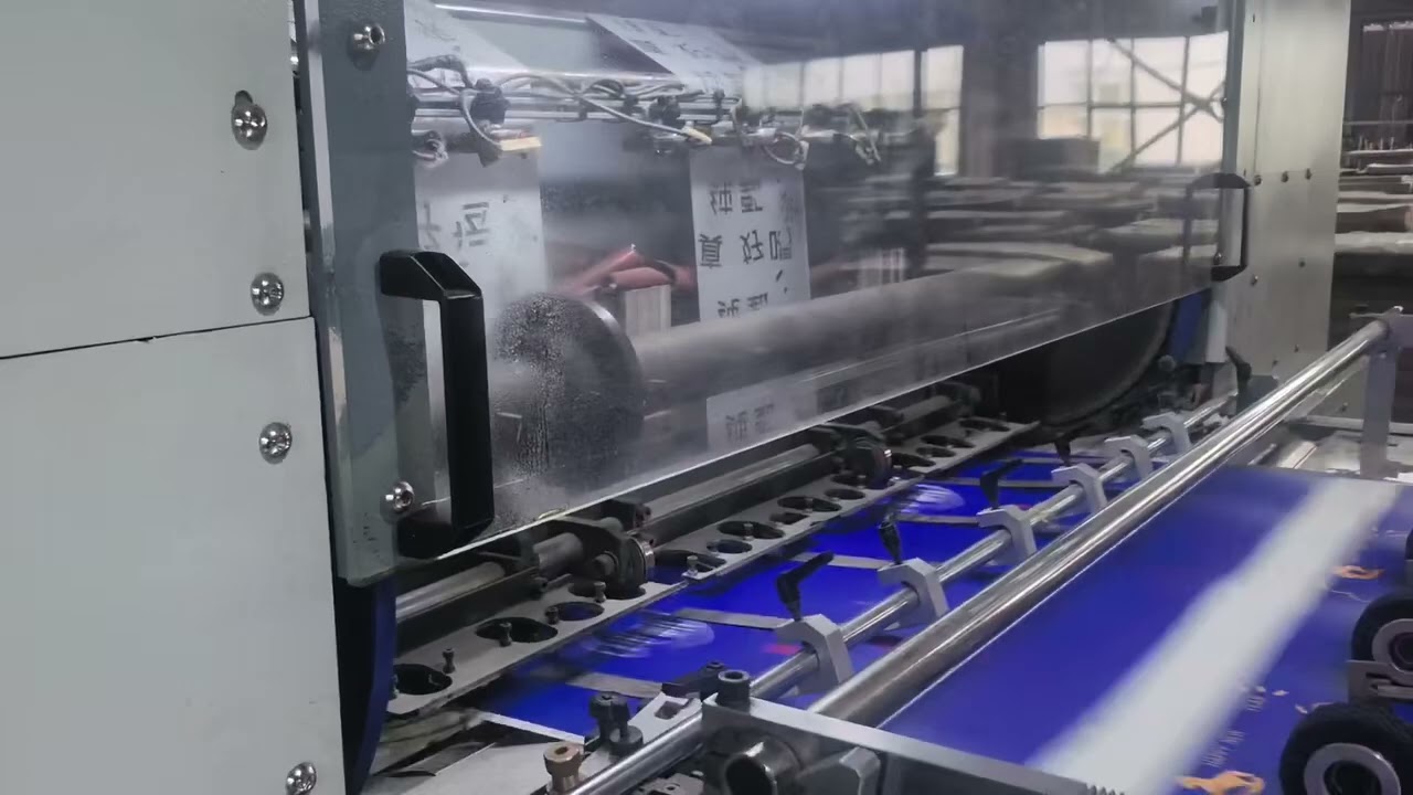 Oyang Wenhong 1300x1050 Hot Stamping Machine in Stable Production