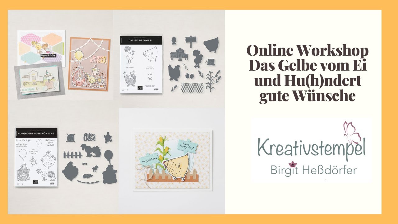 Produktpaket Das Gelbe vom Ei  und Hu(h)ndert gute Wünsche mit Online Kurs / Auslosung Gewinnspiel