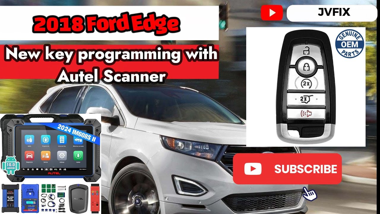 How to program smart keys on Ford Edge/Explorer 2020 with Autel IM608