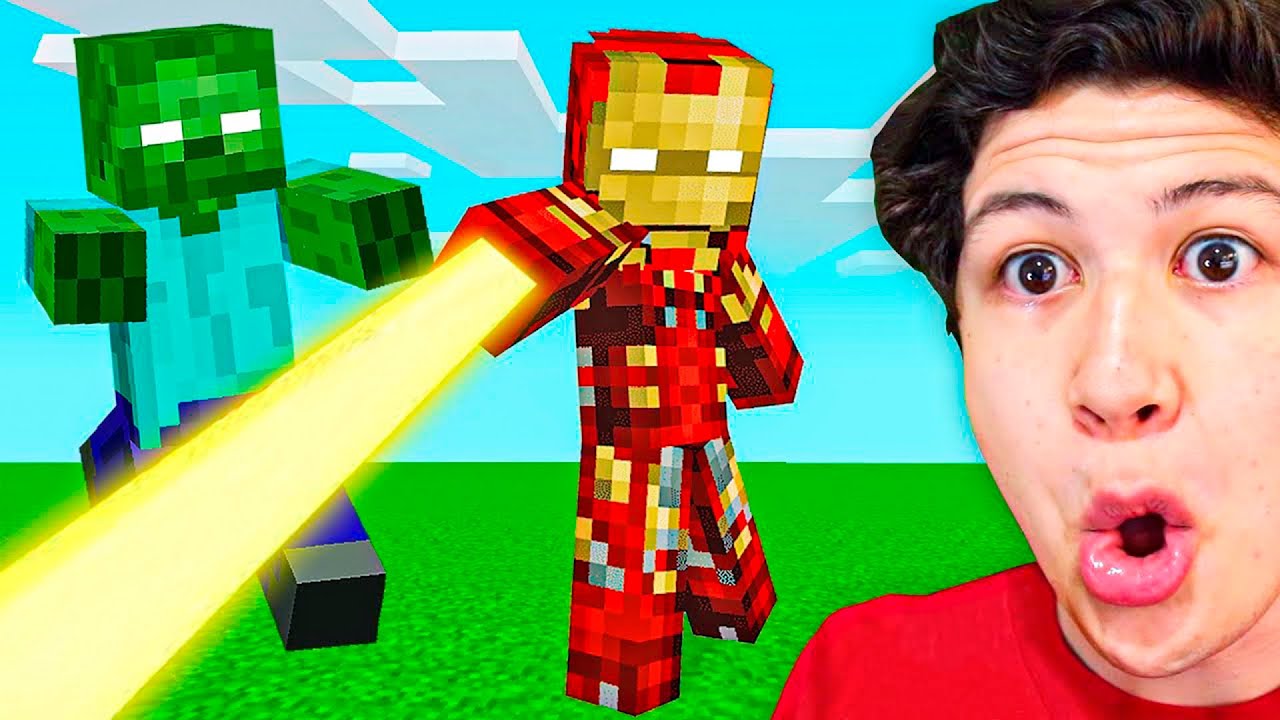 Soy IRON MAN en MINECRAFT! *INCREÍBLE* Minecraft Mods