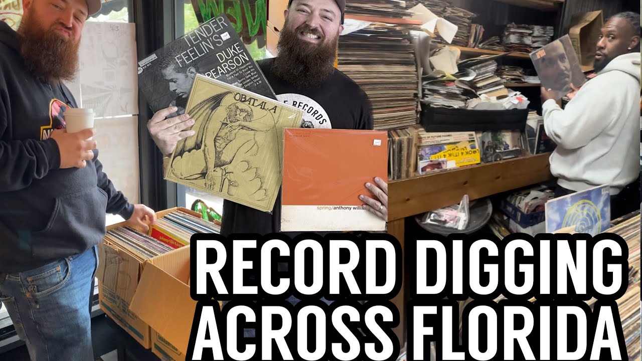 Record Digging Across Florida with Dom!