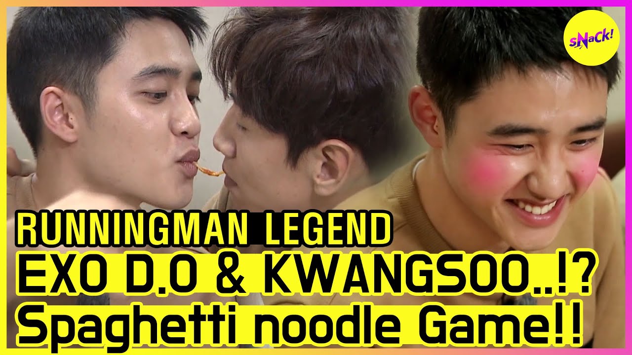 [RUNNINGMAN THE LEGEND] KWANGSOO и EXO D.O ЦЕЛЮТСЯ ...!? 😨😨 (ENG SUB)