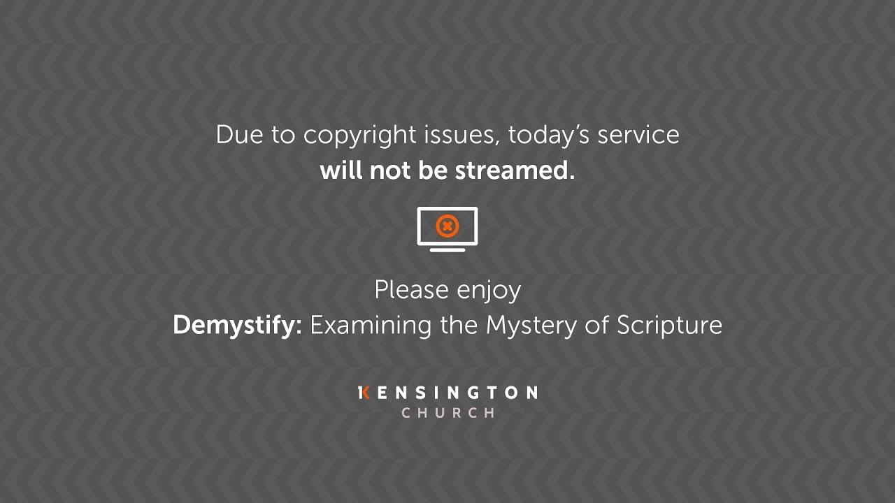 Desmystify | Kensington Church LIVE