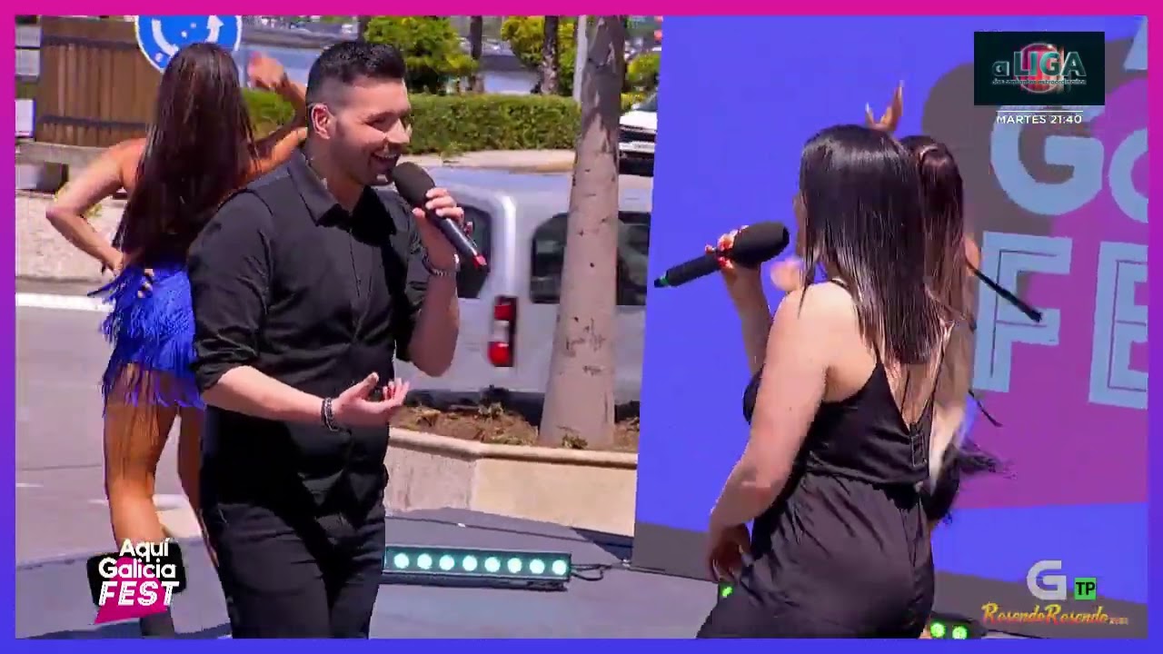 CARLOS CEREIJO Y MIRIAN AGRASO A puro dolor TVG AQUI GALICIA FEST 1 6 25#rosendorosendo