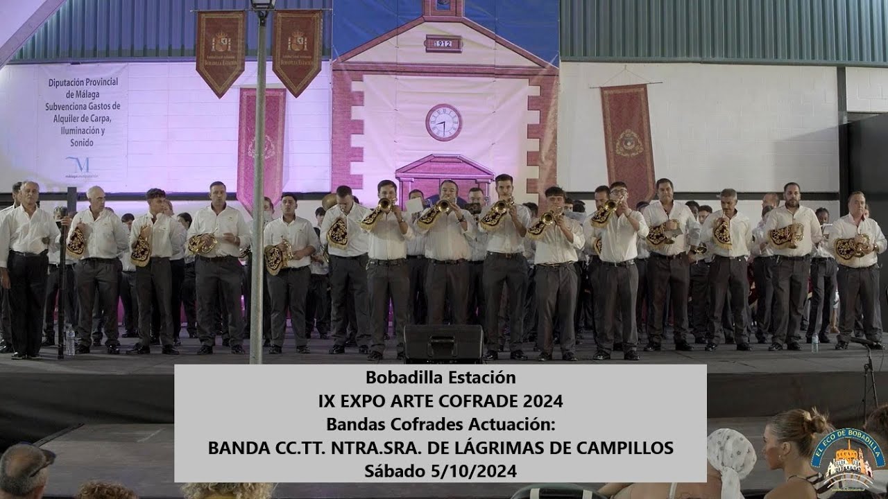 IX EspoArteCofrade Bobadilla Estación BANDA CC.TT.NTRA.SRA. DE LÁGRIMAS DE CAMPILLOS 5/10/2024