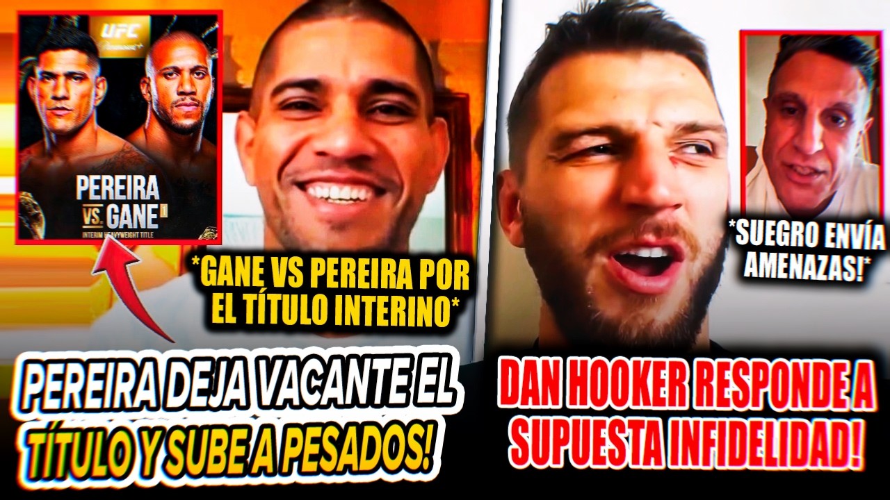 ¡ÚLTIMA HORA! Alex Pereira deja VACANTE su título y sube al peso pesado para ENFRENTAR a Ciryl Gane!