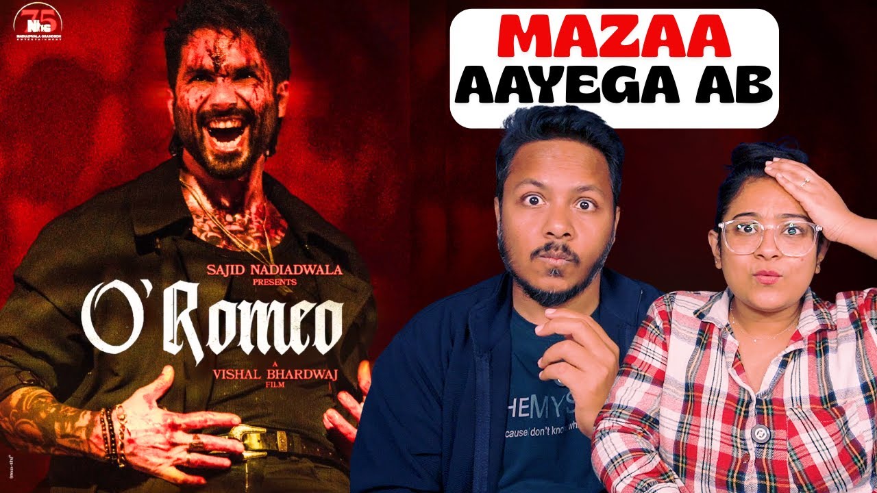 Peek Into World Of O'Romeo REACTION | Shahid K | Triptii D | Nana P |Avinash T | 13th Feb