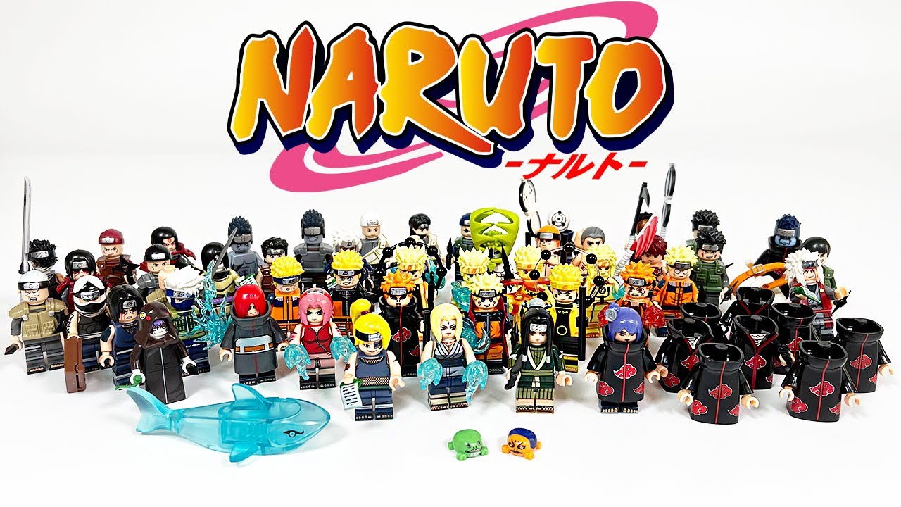LEGO NARUTO Minifigures Collection | Unofficial Lego How To Build