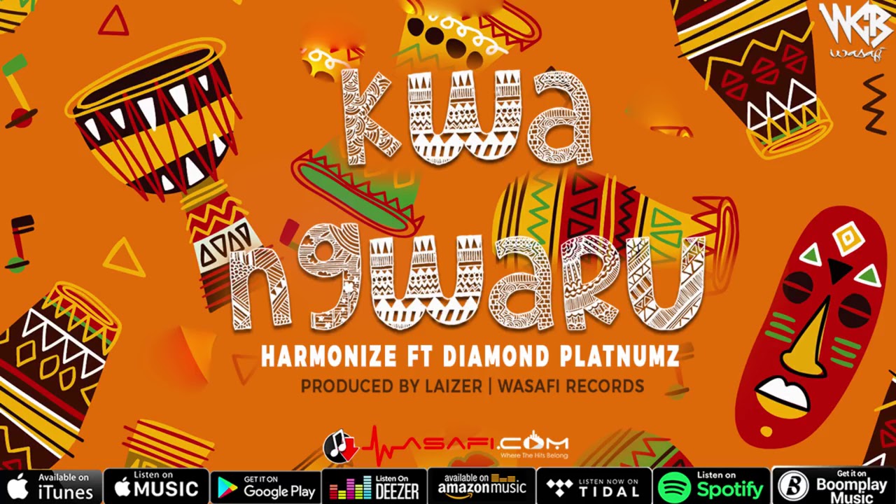 Harmonize ft Diamond Platnumz   Kwa Ngwaru Official Audio0