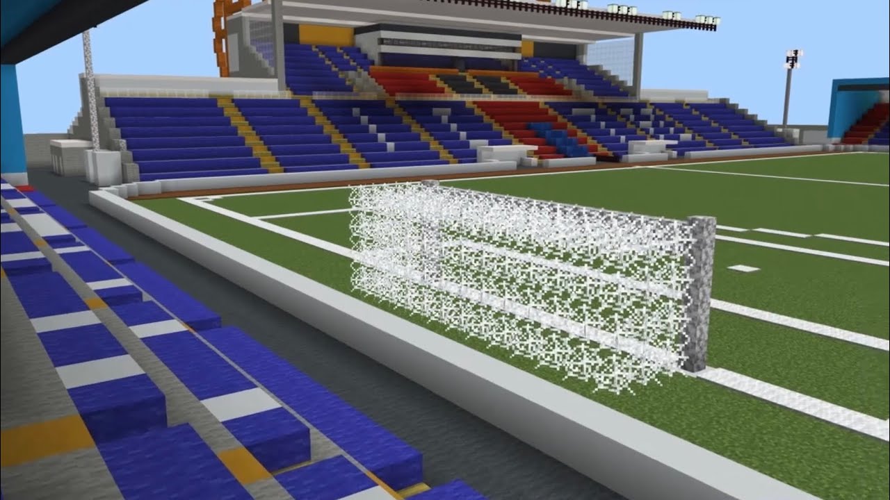 Caledonian stadium Minecraft Build, Inverness caley thistle