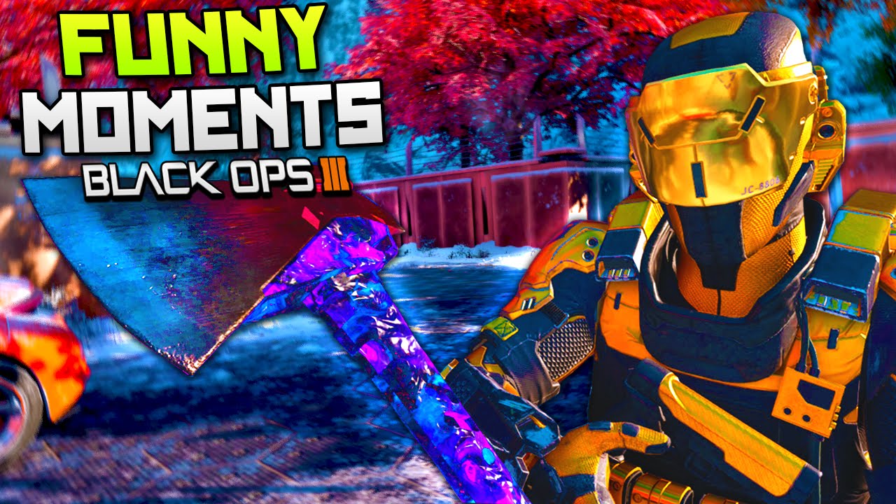Смешные моменты Black Ops 3 — Shadowclaw, Train Killcam, плохие шутки (BO3)