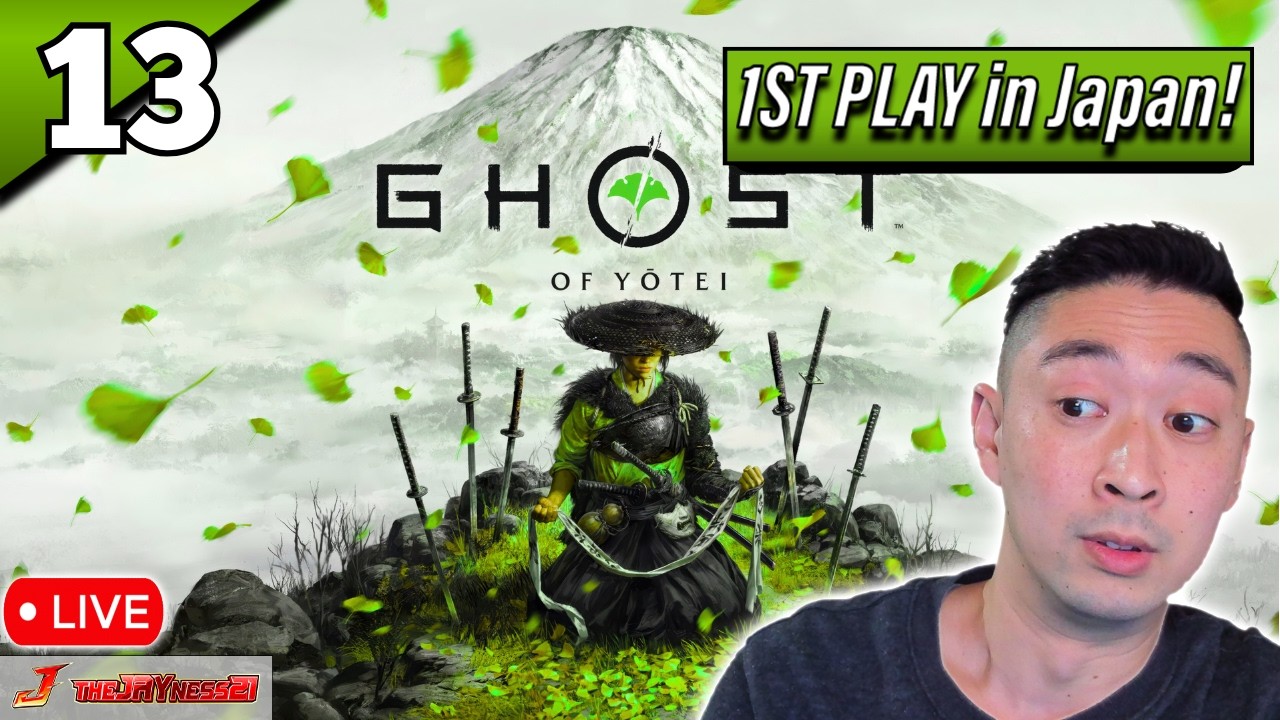 🔴 LIVE  🏆 Plat Run 🐺 Ghost of Yotei Pt 13 | 🌎 Overwatch  in Tokyo!