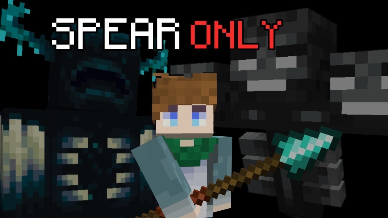 Hunting Down Minecraft's STRONGEST Mobs With ONLY the Spear