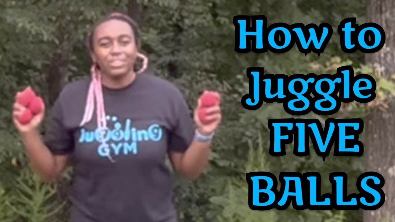 5 Ball Cascade Tutorial | HOW TO JUGGLE 5 BALLS | Advanced Juggling Trick Tutorial