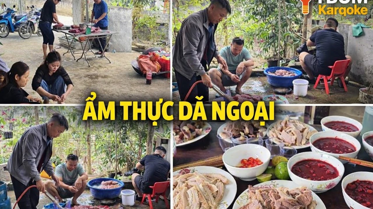 Mâm Cơm Tổng Kết Năm: Thịt Trâu Buổi Sáng – Thịt Lợn Buổi Trưa | Ẩm Thực Tuyên Quang.