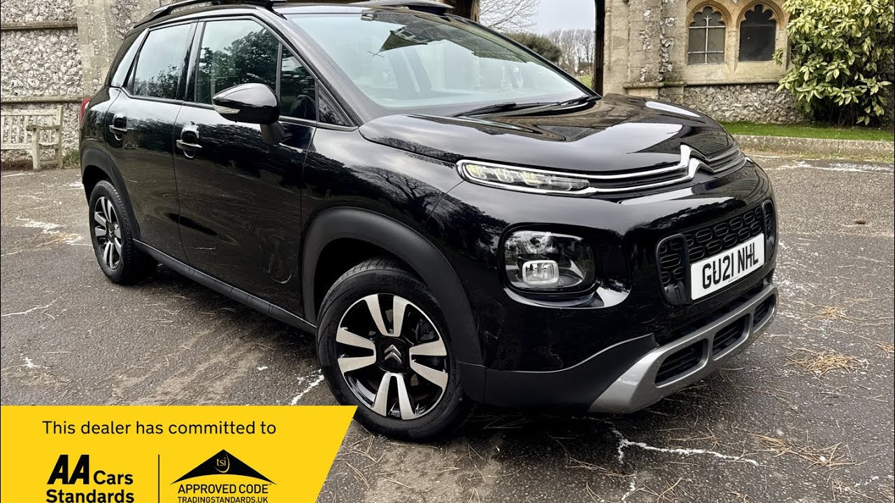 Качественный подержанный Citroen C3 Aircross 1.2 Бензин, автоматическая коробка передач, 2021 год...