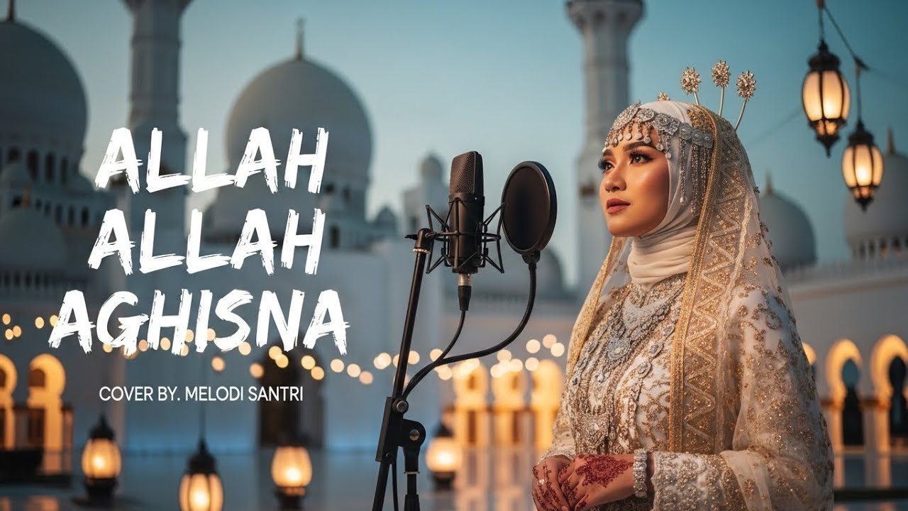 Allah Allah Aghisna Cover Musik Arab | Sholawat Doa Pertolongan & Penyejuk Hati 🤍