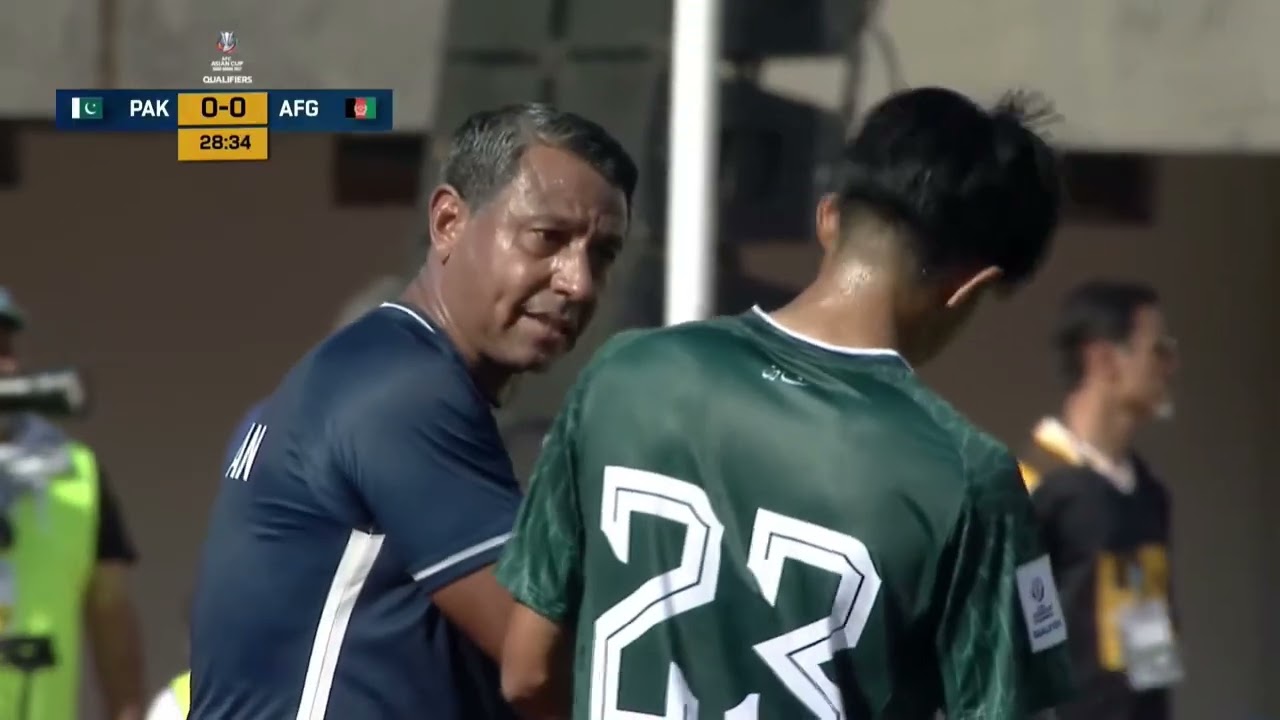Pakistan vs Afghanistan Highlights | AFC Asian Cup Qualifier 2025 | M3T1U