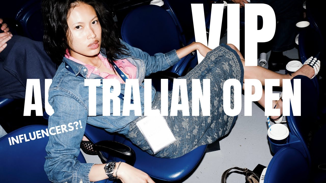 Australian Open VIP vlog (grwm, Ralph Lauren, influencers)