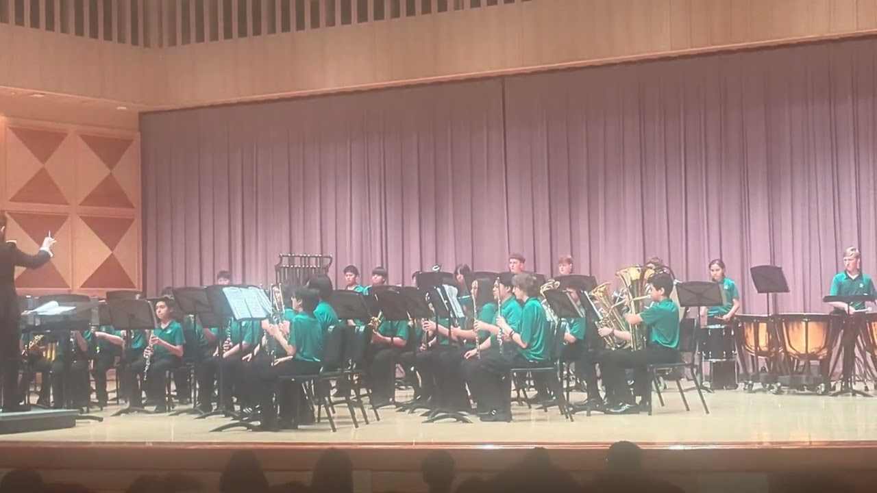 Evan symphonic band performance 01 - 3/3/26